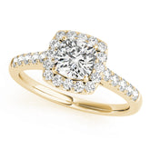 Engagement Rings Halo Square & Cushion - TN50778-E
